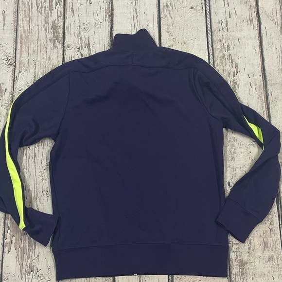 Desportes Blue Nike Zip Up Running Soccer Track Jacket - Picture 4 of 8